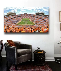Tennessee Vols Football Stadium Panoramic Canvas Print 36 x 20 Neyland Stadium - Picture 1 of 4