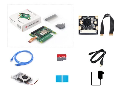 Raspberry Pi 5 Kit,Options for Kits and 2GB/4GB/8GB RAM BCM2712 processor 2.4GHZ - Image 1 of 4