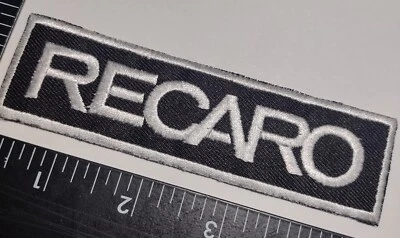 RECARO patch Est. 5" Logo Sew Iron On Embroidery Applique Patch - Image 1 of 3