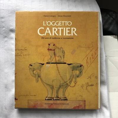 L’Oggetto Cartier 150 Anni Di Innovazione Cologni & Mocchetti 1st HB/DW Slipcase - Image 1 of 4