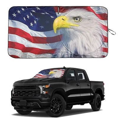 Parabrisas para camioneta Chevy SUV nuevo American Eagle Flag USA Patriot Foto 1 de 4