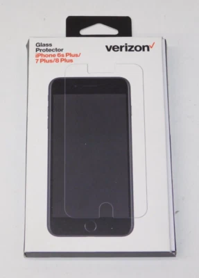 New Verizon Apple iPhone 6s 7 8 Plus Glass Phone Screen Protector WTLRP1PKGSP - Image 1 of 3