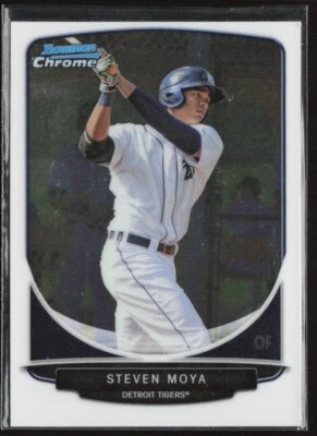 2013 Bowman Chrome Prospects #BCP53 Steven Moya Detroit Tigers - Image 1 of 2