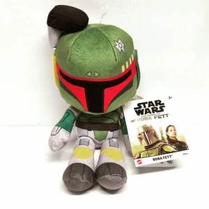 Star Wars Boba Fett 8 Inch Plush Disney Authentic Mattel Stuffed Toy - Picture 1 of 4