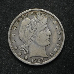 1903 Barber Silver Half Dollar (cn15081) - Picture 1 of 2