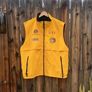 Port Authority yellow 2001 U.S. Alpine Ski Championships vest, size XL - Picture 1 of 6