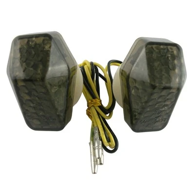 Smoke LED Turn Signal lights Fit SUZUKI GSXR 600 750 1000 2001 2002 2003 2004 - Image 1 of 4