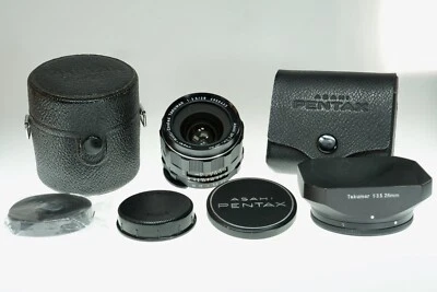 M42 Asahi Pentax SMC Takumar 3,5/28mm Komplettset m. allem dazugehörigen Zubehör - Bild 1 von 4
