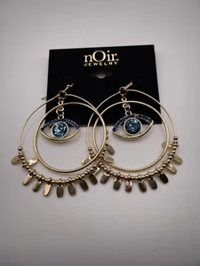 noir jewelry earrings Aretes Colgantes  - Picture 1 of 5