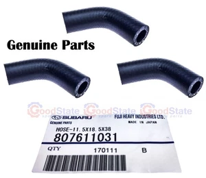 GENUINE Subaru Impreza WRX STI Forester Liberty Turbo Oil Cooler Water Hose x3 - Picture 1 of 2