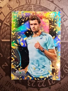 Hubert Hurkacz Confeti SSP Estuche Hit 2024 Topps Grafito Tenis - Imagen 1 de 2