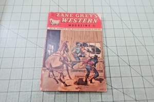 ZANE GREY'S WESTERN MAGAZINE  1/1948 RARE PULP ERA WESTERN PULP DIGEST MAG - Picture 1 of 4