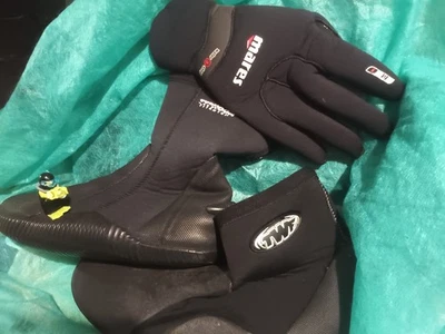 Scuba Diving boots & gloves Mares Oceanic ScubaPro Tribord  TWF or snorkelling - Image 1 of 4