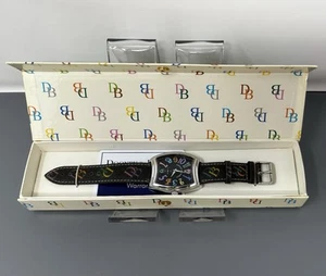 Dooney & Bourke Watch, Monogram It Watch Multi Color NEW - Picture 1 of 7