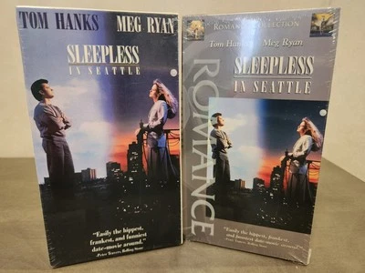 (2) New Sealed Sleepless in Seattle VHS 1993, 1997 Watermarks  *See Description* - Image 1 of 4