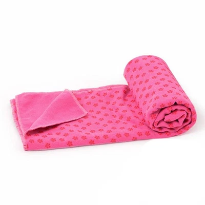 Nicht -Yogamatten -Decktuch -Fitness -Übungsdecke mit Maschenbeutel (rosig) - Bild 1 von 4