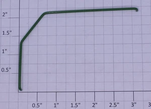 Lionel 85003-434 BN grün GP-20 Spur G Diesellok kurzer Handlauf - Bild 1 von 1