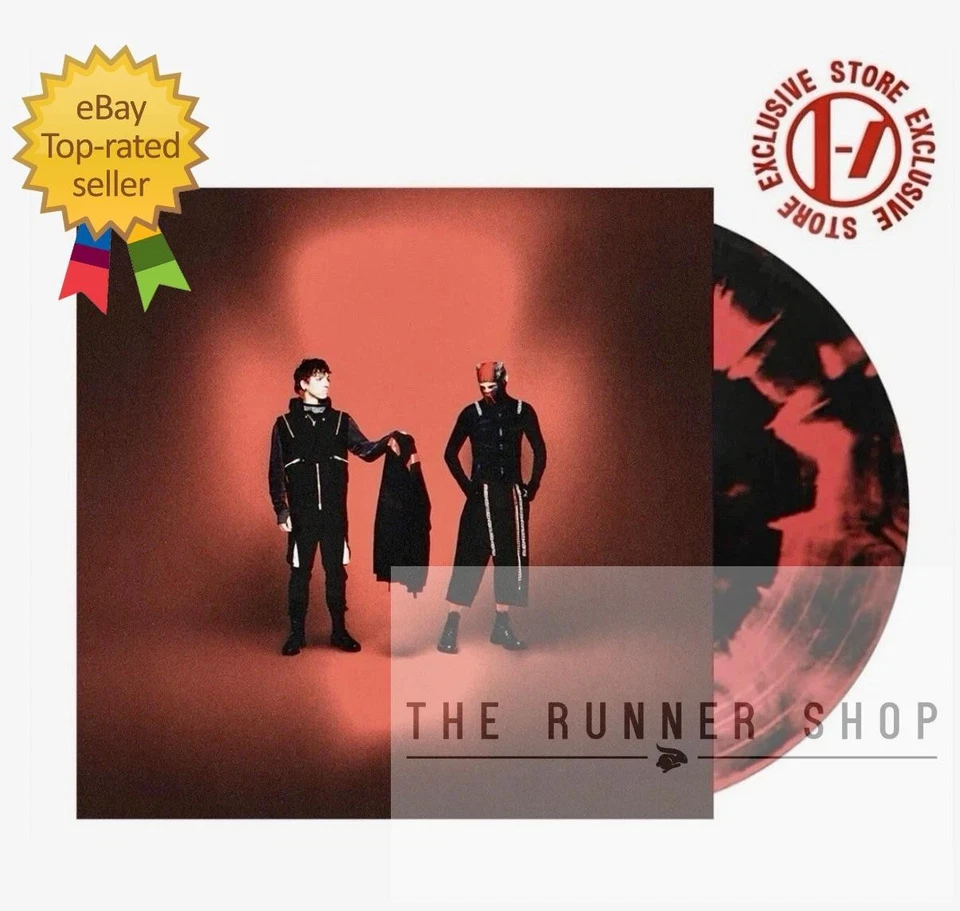 Twenty One Pilots BREACH Limited Edition LP Black & Red INKSPILL Vinyl SHIPS NOW - Image 1 of 1