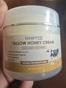 Rindertalg für Haut Gras gefüttert Rindertalg und Honigbalsam Körper & Gesicht Feuchtigkeitscreme - Bild 1 von 8