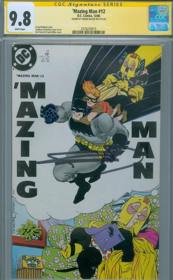 Mazing Man #12 (DC Comics December 1986)