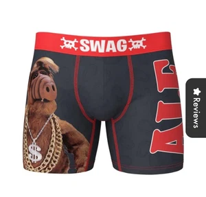Herren Boxershorts SWAG - ALF Gangster Boxershorts Gr. S Neu mit Etikett - Bild 1 von 1