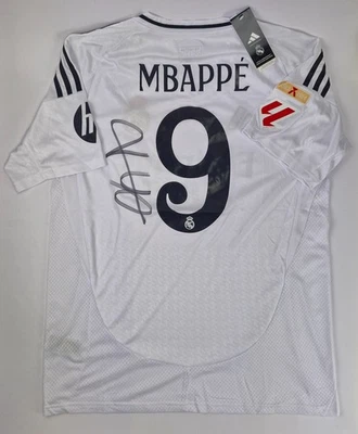 Kylian Mbappé 2024-2025  Hand Signed with COA Free shipping - Image 1 of 4