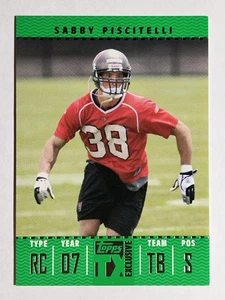 2007 Topps TX Exclusive #187 Sabby Piscitelli/1049 RC - Foto 1 di 2