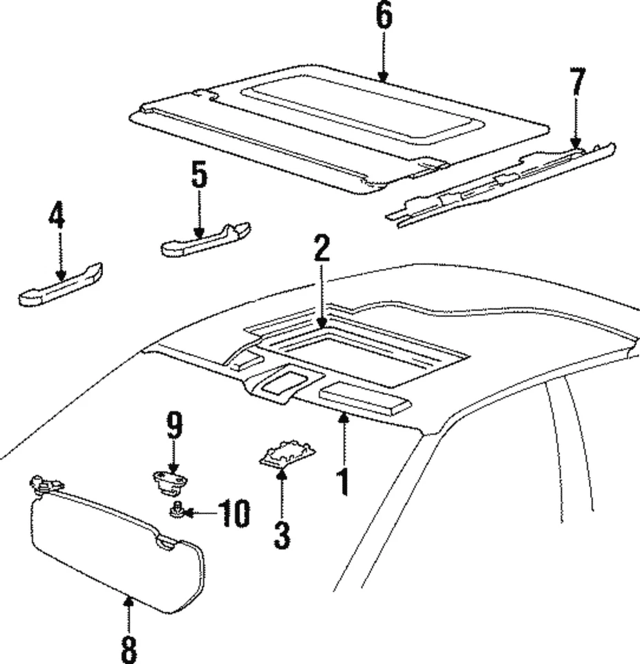 正品宝马 1995 - 1999 年宝马 318ti - 发动机保护套 51-44-2-258-323 — 第 1/1 张图片