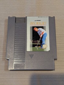 Nintendo NES Jack Nicklaus Greatest 18 Holes Major Championship Golf Cartridge 