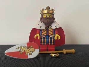 LEGO CMF Series 13 Classic King Minifigure - col195 - Set 71008 - Picture 1 of 2