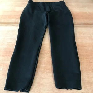 Spanx Jogger Pants Women L Black High Rise Pull On Stretch Athleisure Preppy - Picture 1 of 10