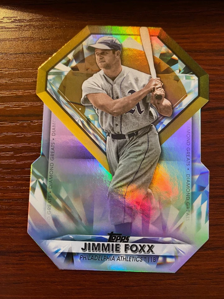 2022  Topps Update Jimmie Foxx Diamond Greats Die Cuts #DGDC-68 Athletics - Image 1 of 1