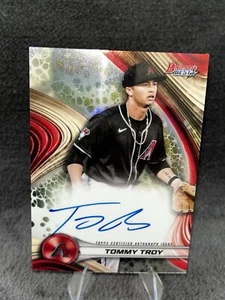 2024 Bowman’s Best Top Prospects Auto Tommy Troy Refractor - Picture 1 of 1