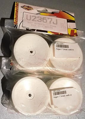 Schumacher 2 Paar Dishfelgen 24mm #U2367J - Bild 1 von 2