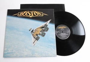 BOSTON - THIRD STAGE LP VINYL EX+/N MINT Original 1986 UK 1st Press Album A1/B1 - Picture 1 of 7