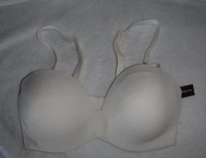 NWT Ambrielle Ivory Multi Way Strapless UW Bra Women's 36DDD Lined/Pad  - Picture 1 of 3