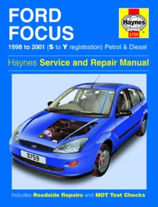 Ford Focus Petrol & Diesel (98 - 01) Haynes Repair Manual (Paperback) - Picture 1 of 10
