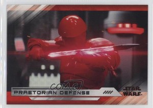 2018 Topps Star Wars: The Last Jedi Series II Praetorian Guard Defense #75 2k3