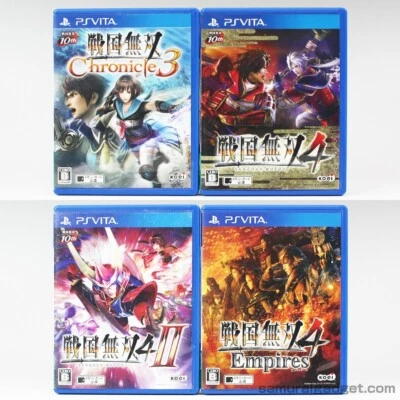 Samurai Warriors Chronicle 3 & Samurai Warriors 4 (4 giochi) PS VITA [Giappon... - Immagine 1 di 4