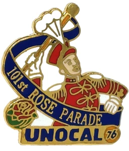 Rose Parade 1990 UNOCAL 76 Petroleum 101st Tournament of Roses Lapel Pin - Picture 1 of 2