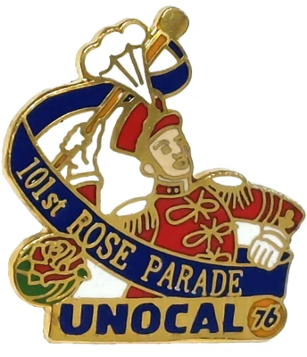 Rose Parade 1990 UNOCAL 76 Petroleum 101st Tournament of Roses Lapel Pin - Image 1 of 2