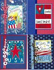 Handmade  FOURTH OF JULY CARDS #J3--Lot of 4