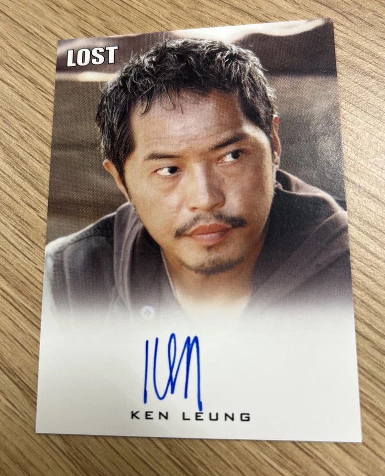Lost Archives Autograph Card: Ken Leung as Miles Straume - Image 1 of 1