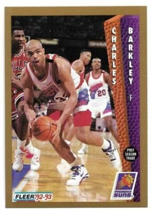 CHARLES BARKLEY 1992-93 FLEER CARD NEAR MINT+ CONDITION - Picture 1 of 2