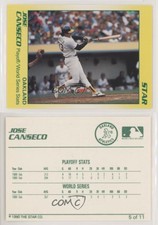 1990 Star Jose Canseco Yellow Jose Canseco #5
