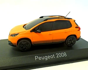 Peugeot 2008 Naranja Mate, 2013, 1:43 NOREV - Imagen 1 de 2