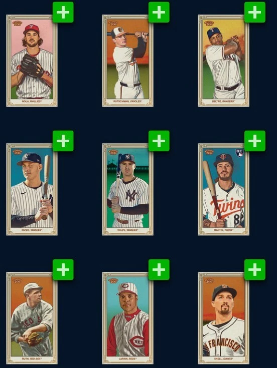 [DIGITAL] Topps Bunt - Topps 206 24 S1 - Patterned Base - Pick - Image 1 of 1