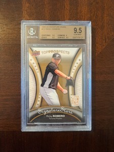 Ricky Romero 2009 Upper Deck Signature Stars RC #117 BGS 9.5 Gem Mint Blue Jays