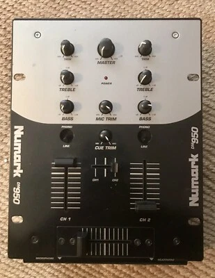 Numark DM 950 Audio Mixer Analog BK Used  - Image 1 of 3