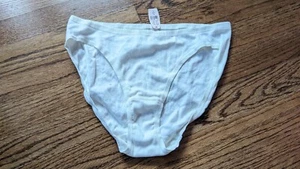 VTG Victoria's Secret VINTAGE 100% Cotton Low Rise Bikini Panties Sz XL Y2K 2006 - Picture 1 of 11